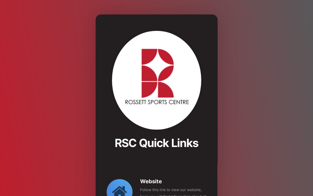 RSC MiniWeb